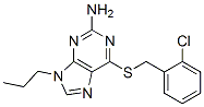 CAS#: 92494-53-6， 6-[(2-Chlorophenyl)Methylsulfanyl]-9-Propyl-Purin-2-Amine