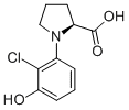 CAS 登录号：925233-19-8， 1-(2-氯-3-羟基苯基)-脯氨酸