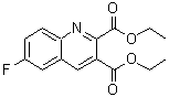 CAS 登录号：92525-75-2， 6-氟-2,3-喹啉二羧酸二乙酯