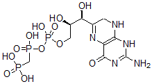 CAS#: 92587-05-8， beta,gamma-Methylene-7,8-Dihydroneopterin 3'-Triphosphate