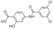 CAS#: 926196-67-0， 4-[(3,5-Dichlorobenzoyl)Amino]-2-Hydroxy-Benzoic Acid
