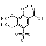 CAS#: 926251-22-1， 5-(Chlorosulfonyl)-2,3,4-trimethoxybenzoic acid