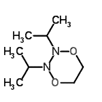 CAS#: 92670-24-1， 2,3-Diisopropyl-1,4,2,3-dioxadiazinane