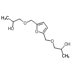 CAS#: 92687-23-5， 1,1'-[2,5-Furandiylbis(methyleneoxy)]di(2-propanol)