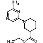 CAS#: 926921-61-1， Ethyl 1-(6-methyl-2-pyrazinyl)-3-piperidinecarboxylate