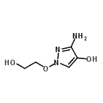 CAS#: 927417-51-4， 3-Amino-1-(2-hydroxyethoxy)-1H-pyrazol-4-ol