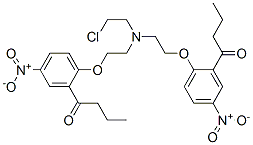 CAS#: 92756-02-0， N,N-Bis(2-(2-Butanoyl)-4-Nitrophenoxyethyl)-N-(2-Chloroethyl)Amine