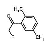 CAS#: 92778-28-4， 1-(2,5-Dimethylphenyl)-2-fluoroethanone