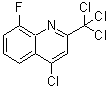 CAS#: 927800-48-4， 4-Chloro-8-fluoro-2-(trichloromethyl)quinoline