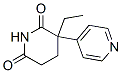 CAS#: 92788-10-8， (+/-)-3-Ethyl-3-(4-Pyridinyl)-2,6-Piperidinedione