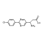 CAS 登录号：928713-80-8， 3-氨基-3-[2-(4-氯苯基)-5-嘧啶基]丙酸