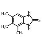 CAS#: 92893-95-3， 4,5,6-Trimethyl-1,3-dihydro-2H-benzimidazole-2-thione
