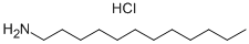 structure of CAS# 929-73-7, Dodecylamine hydrochloride;Dodecylammonium Chloride;Laurylammonium Chloride;1-Dodecanamine, Hydrochloride
