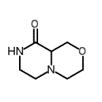 CAS#: 929047-10-9， Hexahydropyrazino[2,1-c][1,4]oxazin-9(6H)-one