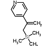 CAS#: 92915-12-3， 4-[3-(Trimethylsilyl)-1-propen-2-yl]pyridine