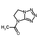 CAS#: 92922-18-4， 1-(5,6-Dihydro-4H-imidazo[1,2-d]tetrazol-4-yl)ethanone