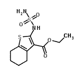 CAS#: 92932-03-1， Ethyl 2-(sulfamoylamino)-4,5,6,7-tetrahydro-1-benzothiophene-3-carboxylate