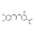 CAS#: 92950-14-6， 1-(3,4-Dichlorophenyl)-3-(2-hydroxy-4-nitrophenyl)urea