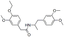 CAS#: 93-31-2， N-[2-(3,4-Dimethoxyphenyl)-1-methylethyl]-4-ethoxy-3-methoxyphenylacetamide