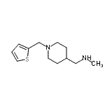 CAS#: 930111-07-2， N-Methyl-1-[1-(2-thienylmethyl)-4-piperidinyl]methanamine