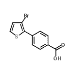 CAS#: 930111-09-4， 4-(3-Bromo-2-thienyl)benzoic acid
