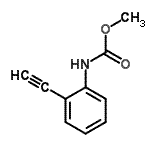 CAS#: 930282-17-0， Methyl (2-ethynylphenyl)carbamate