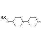CAS 登录号：930603-98-8， 4-甲氧基-1,4'-联哌啶
