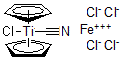 CAS#: 93083-39-7， Bis(Cyclopentadienyl)Acetonitrilechlorotitanium (IV) Tetrachloroferrate (III)