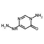 CAS#: 93098-77-2， 3-Amino-6-hydrazino-4(3H)-pyrimidinone