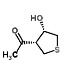 CAS#: 93198-76-6， 1-[(3S,4S)-4-Hydroxytetrahydro-3-thiophenyl]ethanone