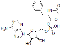 CAS#: 93240-95-0， N-Acetyl-L-phenylalanine monoanhydride with 5'-adenylic acid
