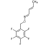 CAS#: 932710-52-6， (1E,2E)-N-[(Pentafluorobenzyl)oxy]-2-buten-1-imine