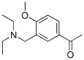 CAS#: 93344-82-2， 1-{3-[(Diethylamino)Methyl]-4-Methoxyphenyl}Ethanone