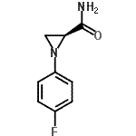 CAS#: 933453-50-0， (2S)-1-(4-Fluorophenyl)-2-aziridinecarboxamide