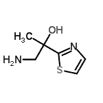 CAS#: 933694-28-1， 1-Amino-2-(1,3-thiazol-2-yl)-2-propanol