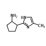 CAS#: 933701-04-3， 2-(4-Methyl-1H-imidazol-2-yl)cyclopentanamine