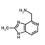 CAS#: 933704-95-1， (2-methyl-1H-imidazo[4,5-c]pyridin-4-yl)methanamine