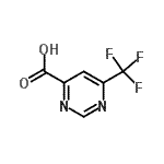 CAS#: 933721-99-4， 6-(Trifluoromethyl)-4-pyrimidinecarboxylic acid