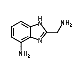 CAS#: 933726-92-2， 2-(Aminomethyl)-1H-benzimidazol-4-amine