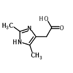 CAS#: 933740-47-7， (2,4-Dimethyl-1H-imidazol-5-yl)acetic acid