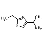 CAS#: 933755-68-1， 1-(2-Ethyl-1,3-thiazol-4-yl)ethanamine