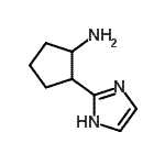 CAS#: 933759-38-7， 2-(1H-Imidazol-2-yl)cyclopentanamine
