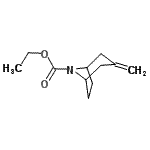 CAS#: 934349-14-1， Ethyl 3-methylene-8-azabicyclo[3.2.1]octane-8-carboxylate