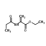 CAS#: 934365-00-1， Ethyl 2-(propionylamino)acrylate