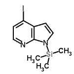 CAS#: 934388-22-4， 4-Iodo-1-(trimethylsilyl)-1H-pyrrolo[2,3-b]pyridine