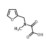 CAS#: 934489-50-6， [(2-Furylmethyl)(methyl)amino](oxo)acetic acid