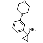 CAS#: 935460-59-6， 1-[3-(4-Morpholinyl)phenyl]cyclopropanamine