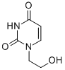 structure of CAS# 936-70-9, 1-(2-Hydroxyethyl)-2,4(1H,3H)-Pyrimidinedione;1-(2-HYDROXYETHYL)PYRIMIDINE-2,4(1H,3H)-DIONE;1-(2-HYDROXY-ETHYL)-1H-PYRIMIDINE-2,4-DIONE;1-(2'-HYDROXYETHYL)URACIL