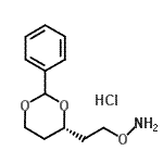 CAS#: 936232-99-4， (4S)-4-[2-(Aminooxy)ethyl]-2-phenyl-1,3-dioxane hydrochloride (1:1)
