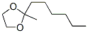 CAS#: 937-94-0， 2-Hexyl-2-methyl-1,3-dioxolane